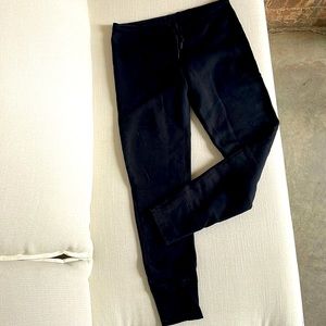 Black Converse track pants